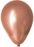 Image of Rose Gold Chrome 10 Pack 30cm Latex Balloons