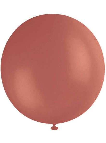 Image of Rose Gold Jumbo 90cm Latex Balloon