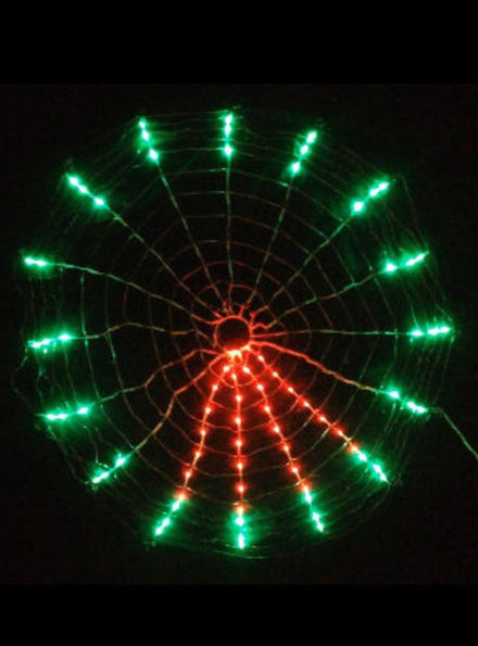 Round Circle Wave Effect Christmas Light Decoration - 150cm Clear
