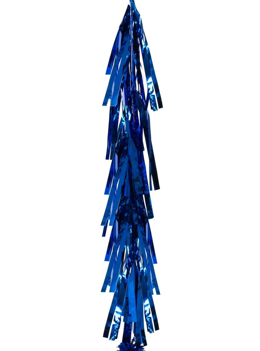 Image of Metallic Royal Blue 9 Pack 35cm Tassels - Alternate Image