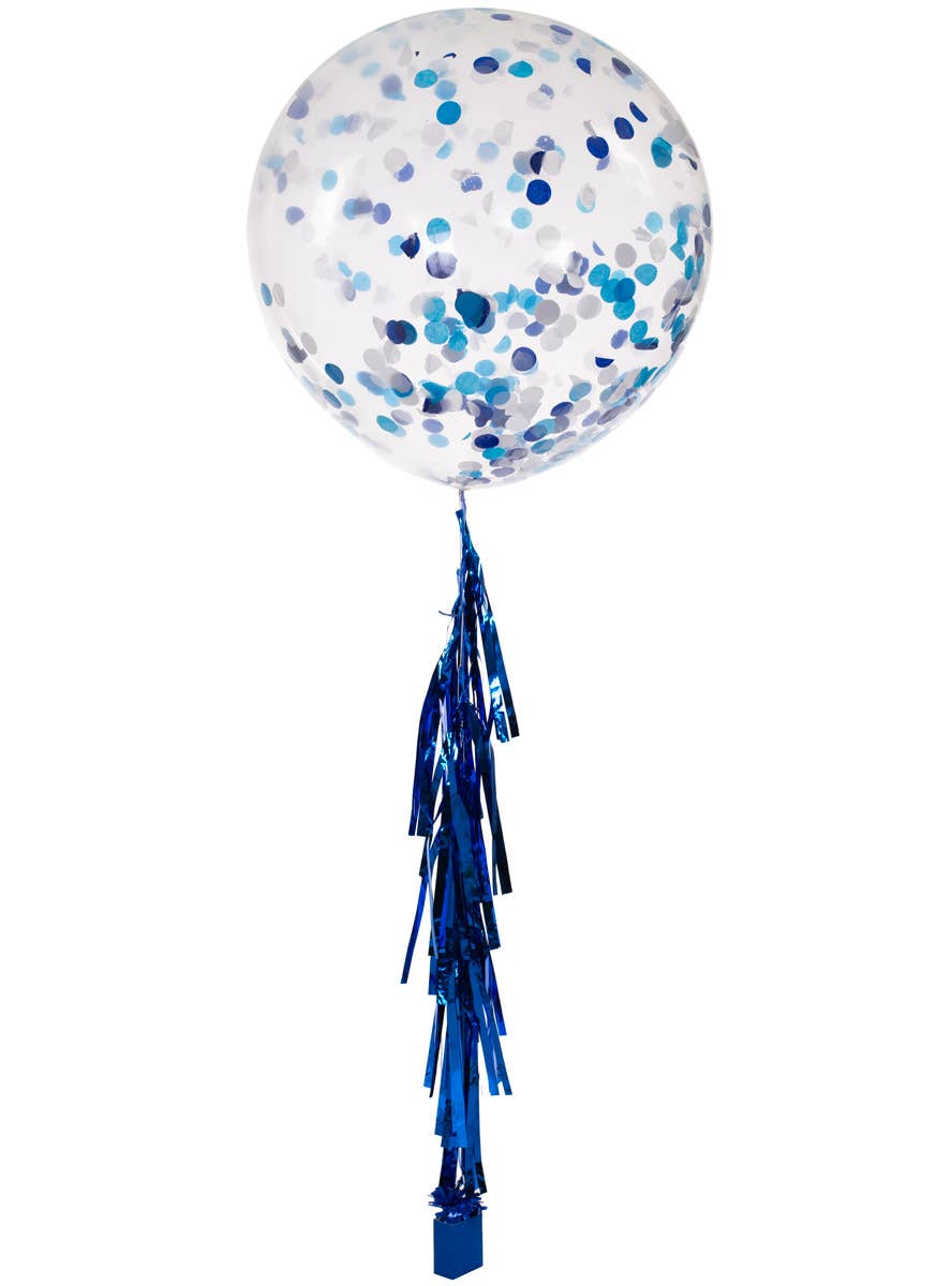 Image of Metallic Royal Blue 9 Pack 35cm Tassels - Alternate Image 2