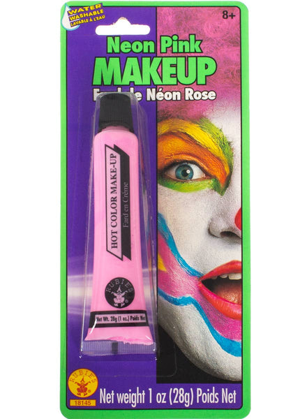 High Quality Neon Pink UV Reactive Face and Body Cream Costume Makeup 