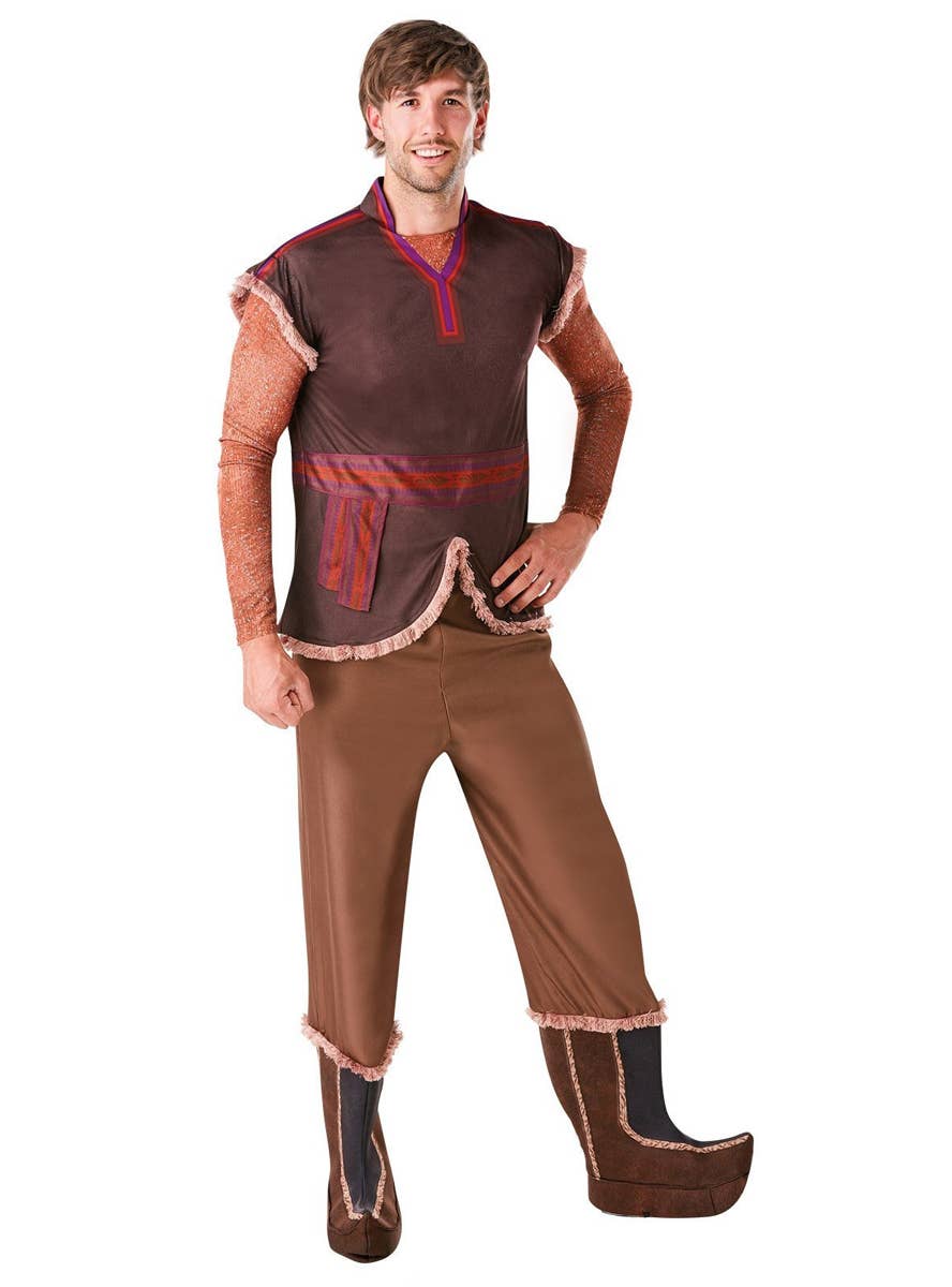 Men's Kristoff Frozen 2 Fancy Dress Costume Front Image