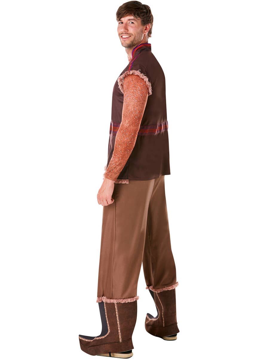 Men's Kristoff Frozen 2 Fancy Dress Costume Back Image