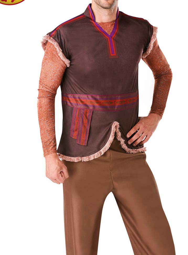 Men's Kristoff Frozen 2 Fancy Dress CostumeClose Front Image