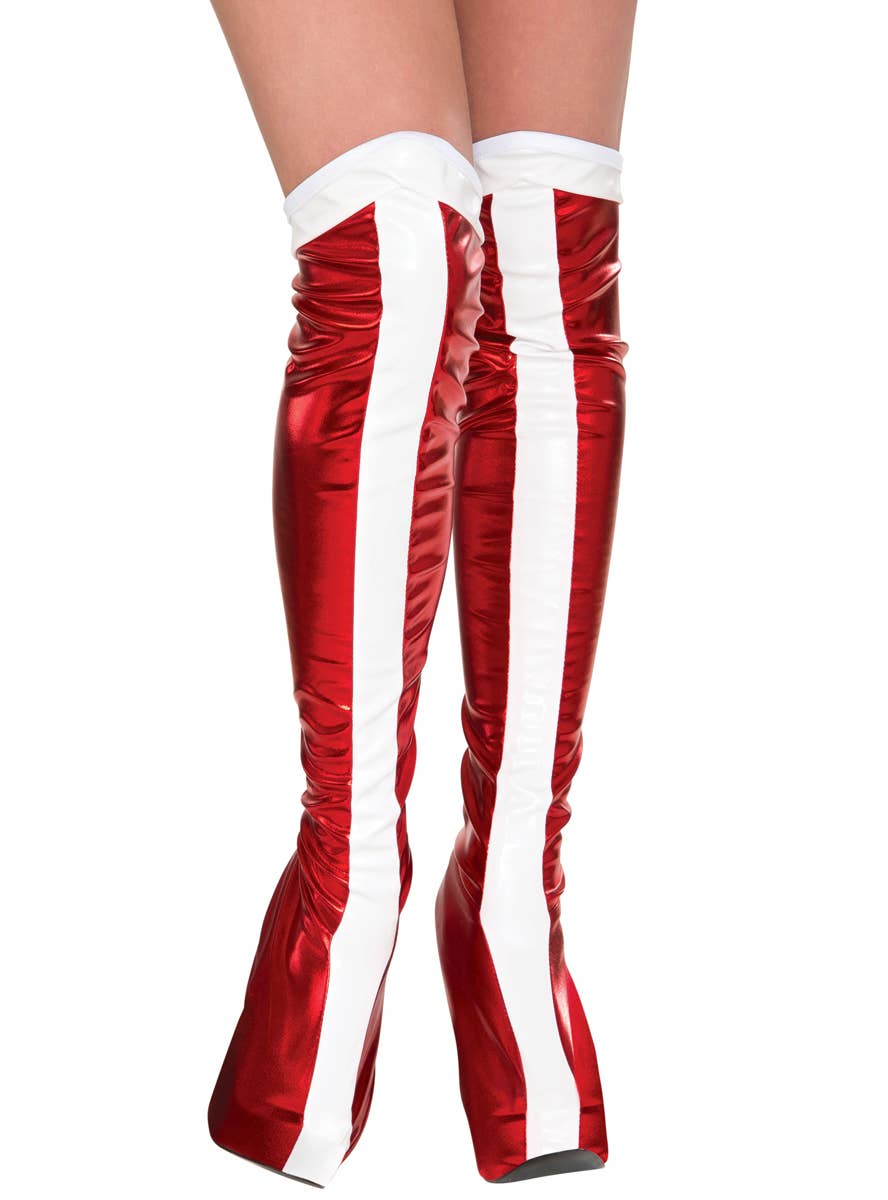 Wonder WomanBoot Covers Red Wonder Woman Shoes Covers
