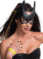 Batgirl Hair Extension and Nail Art Set