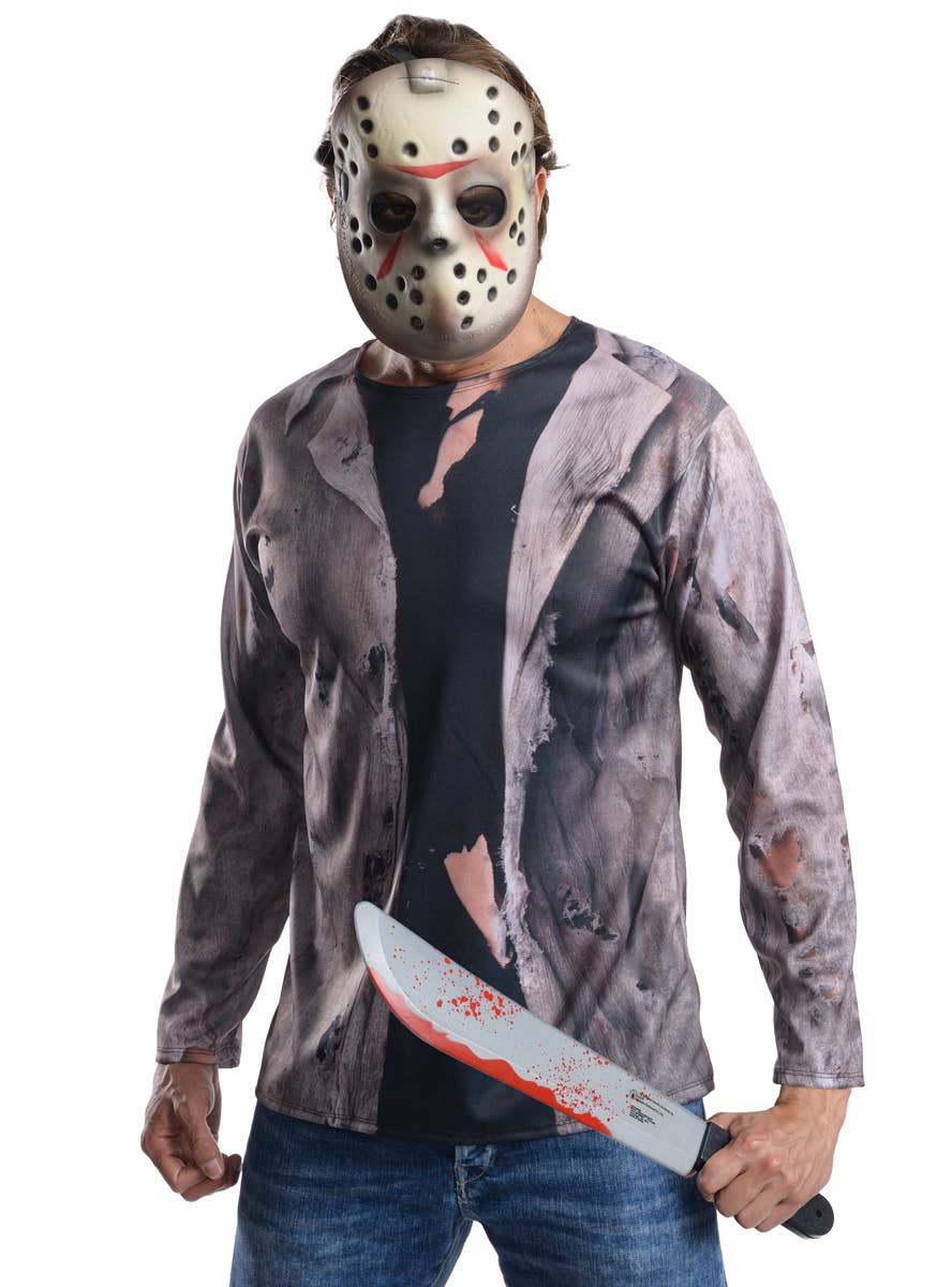 Jason Voorhees Mens Halloween Costume Friday the 13th Mens Costume