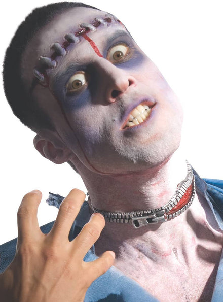 Latex Zombie Zippers Halloween Makeup Prosthetic Kit