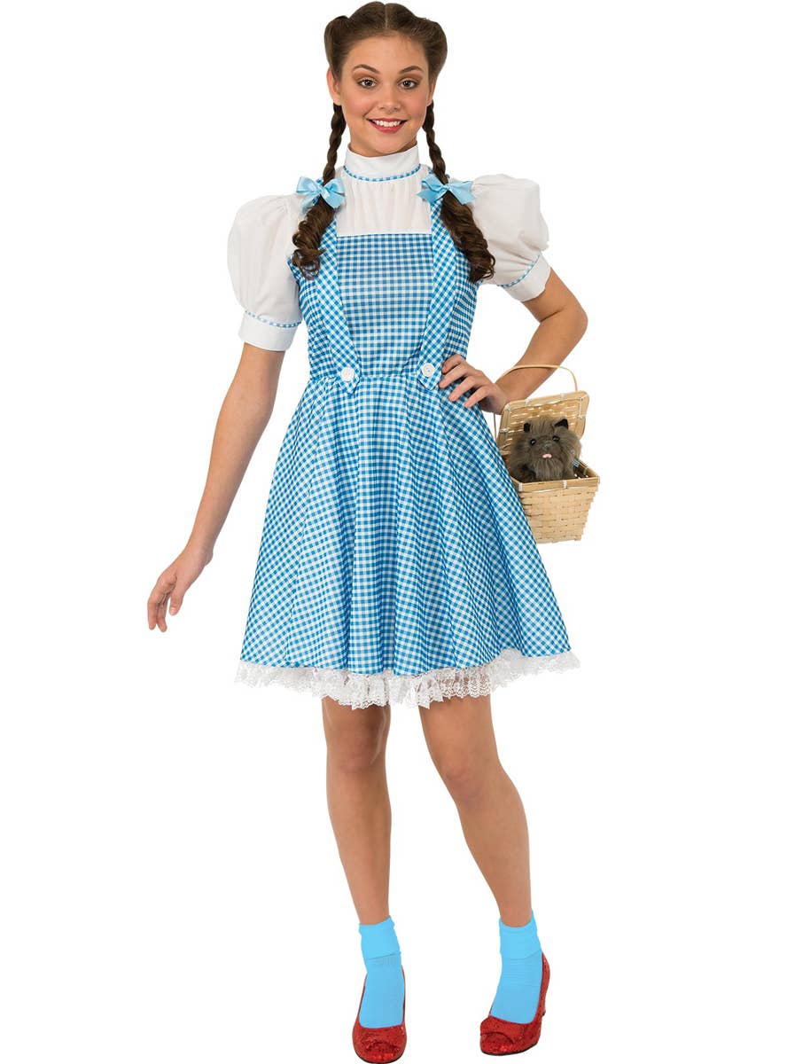Womens Plus Size Dorothy Wizard of Oz Costume - Main Image
