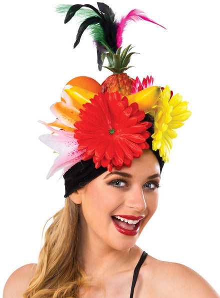 Novelty Tropicalia Carmen Miranda Fruit Costume Hat
