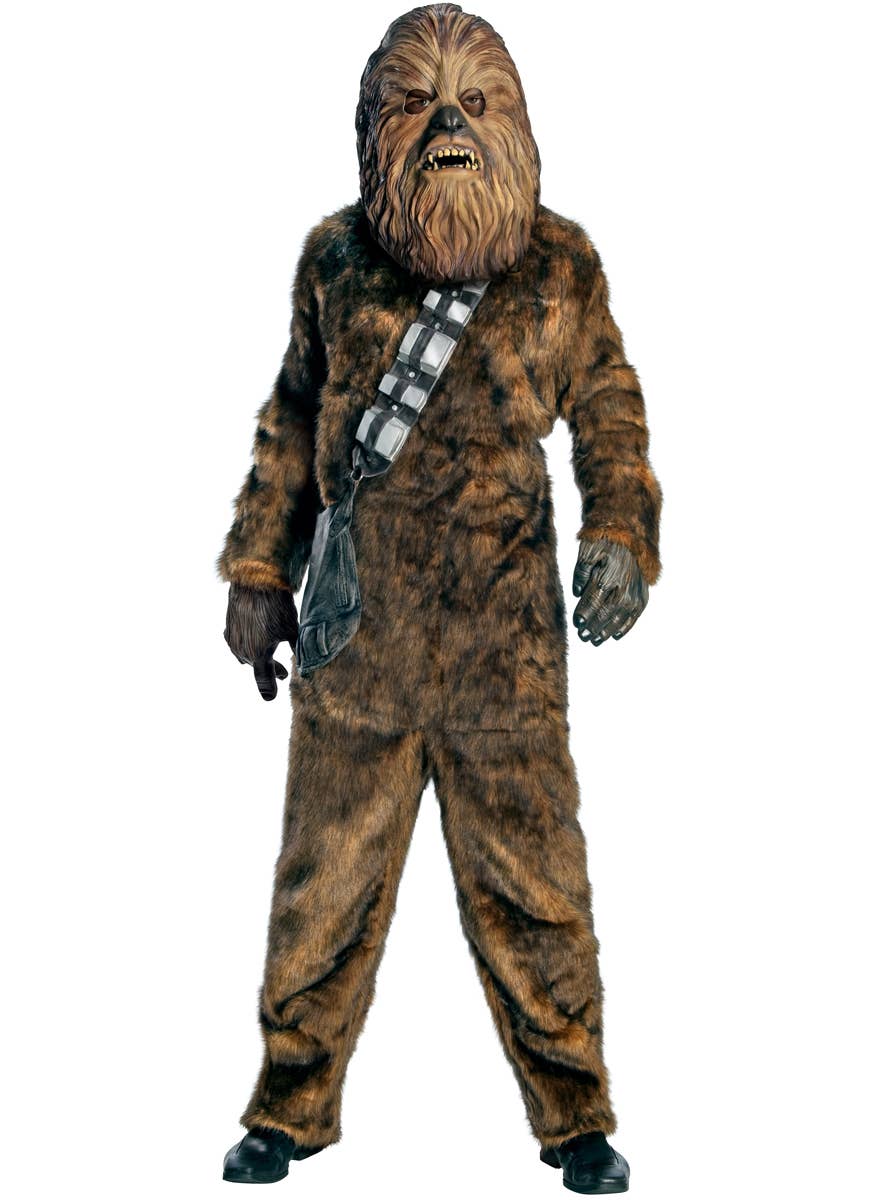 Deluxe Adult's Star Wars Chewbacca Fancy Dress Costume - Main Image