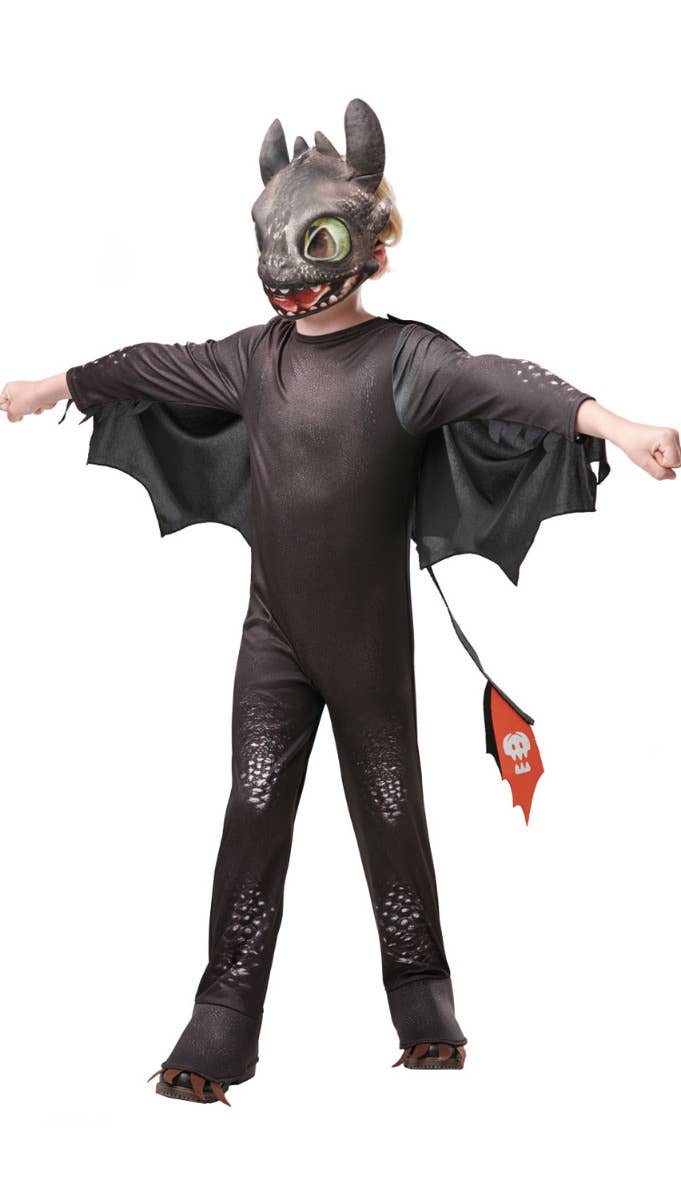 Toothless How to Train Your Dragon The Hidden World Kids Costume Main Image