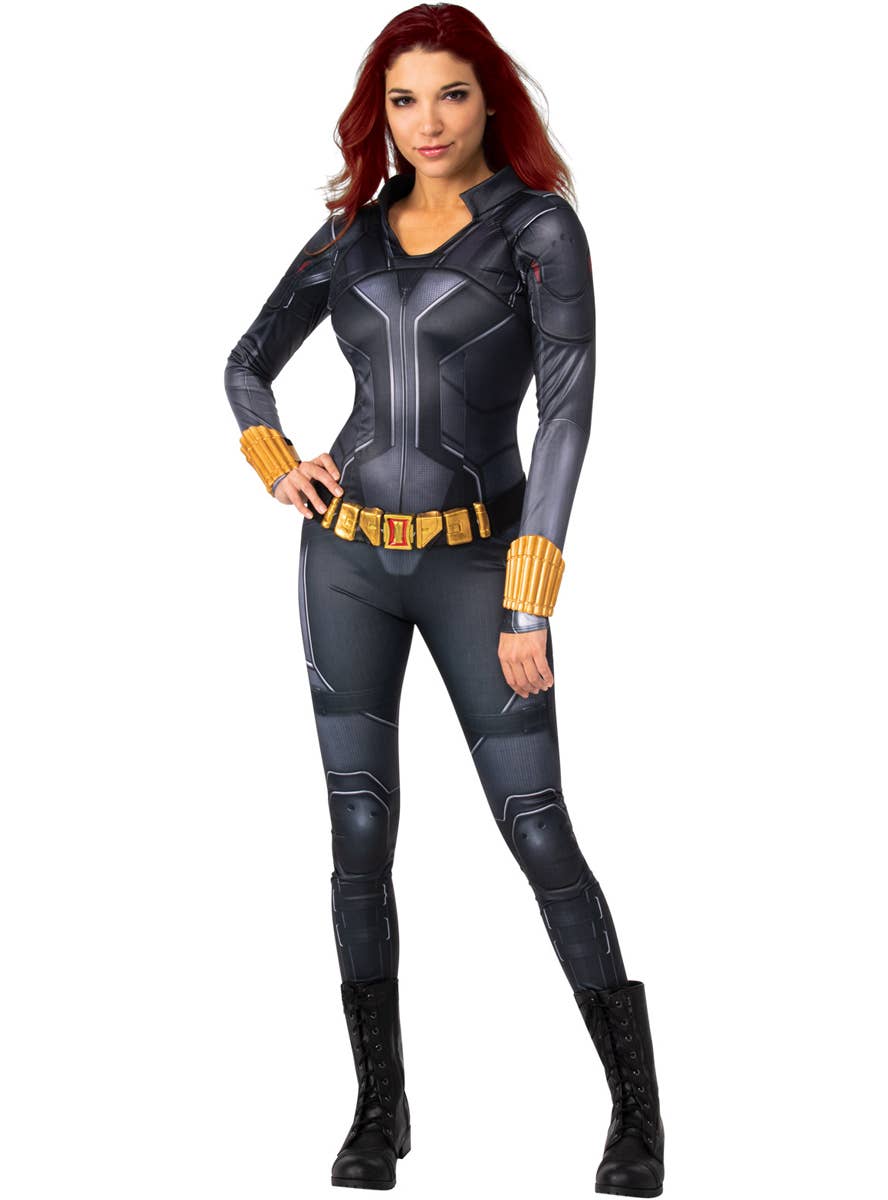 Womens Black Widow Avengers Costume - Main Image