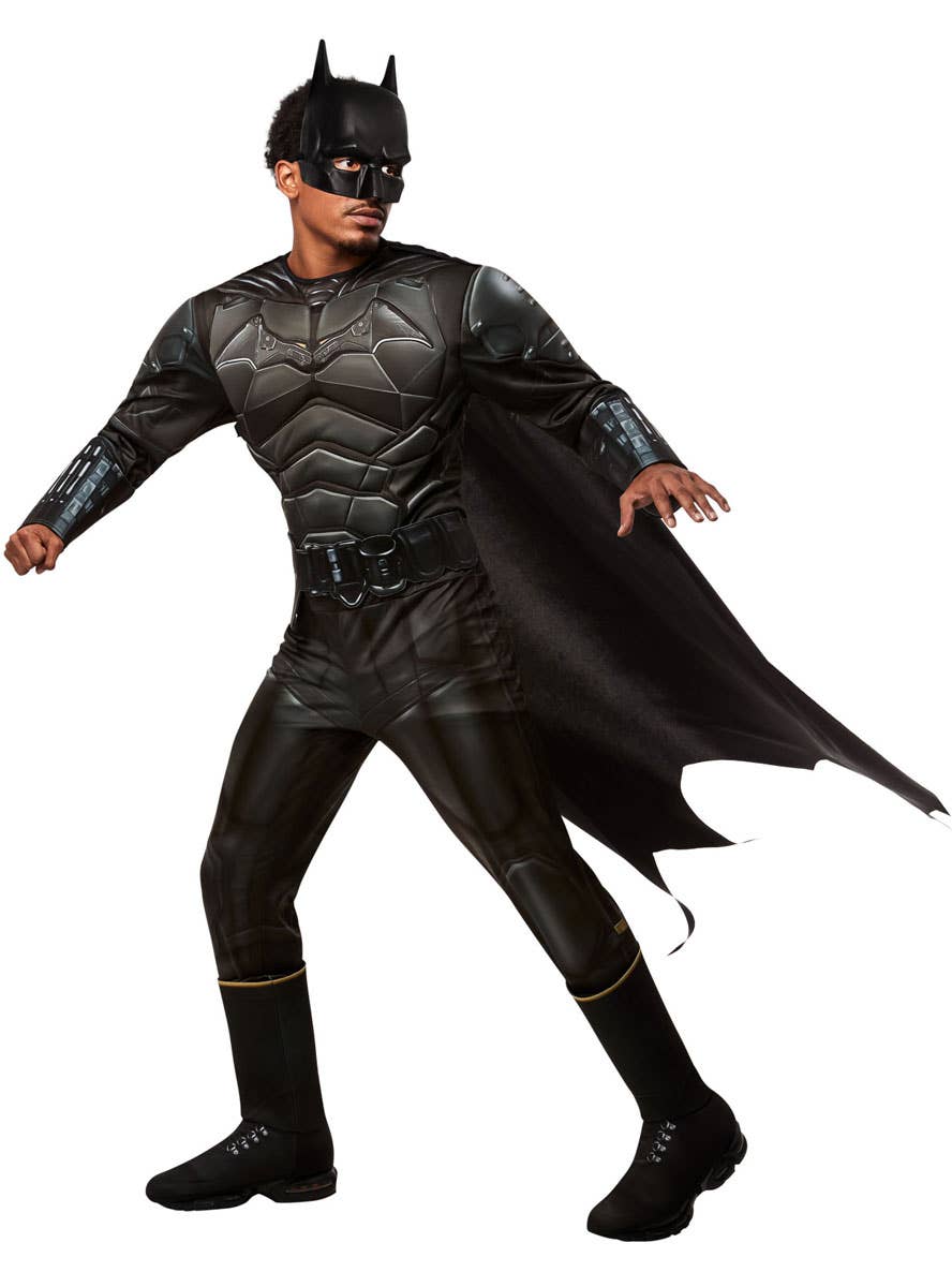 The Batman Men's Deluxe Superhero Costume 