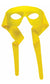 Basic Yellow Adult's Superhero Eye  Mask Costume Accessory Main Image