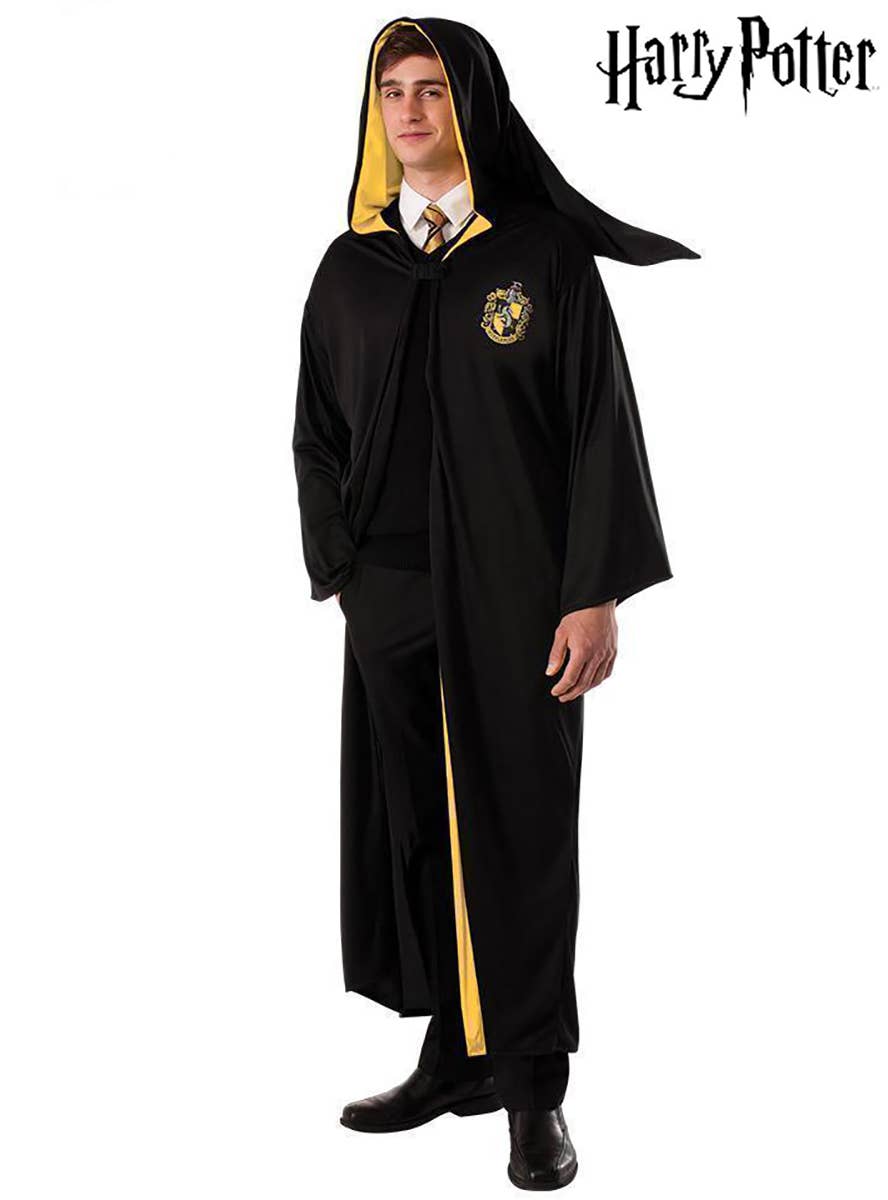 Classic Hufflepuff Robe for Adults - Main Image