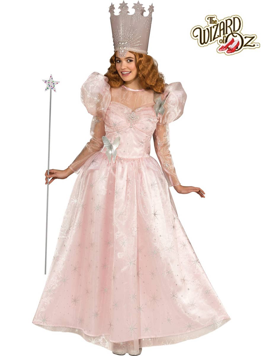 Pink Glinda Costume for Plus Size Women - Main Image