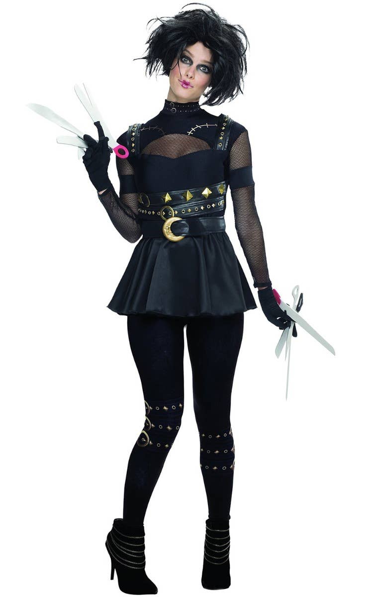 Women's Deluxe Miss Edward Scissorhands Halloween Costume Main Image