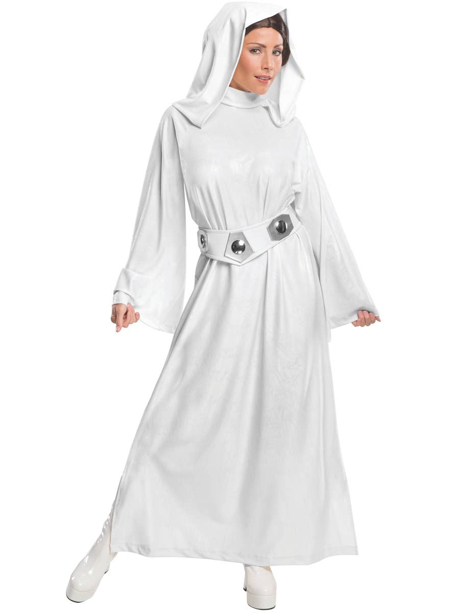 Womens White Princess Lei Star Wars Costume