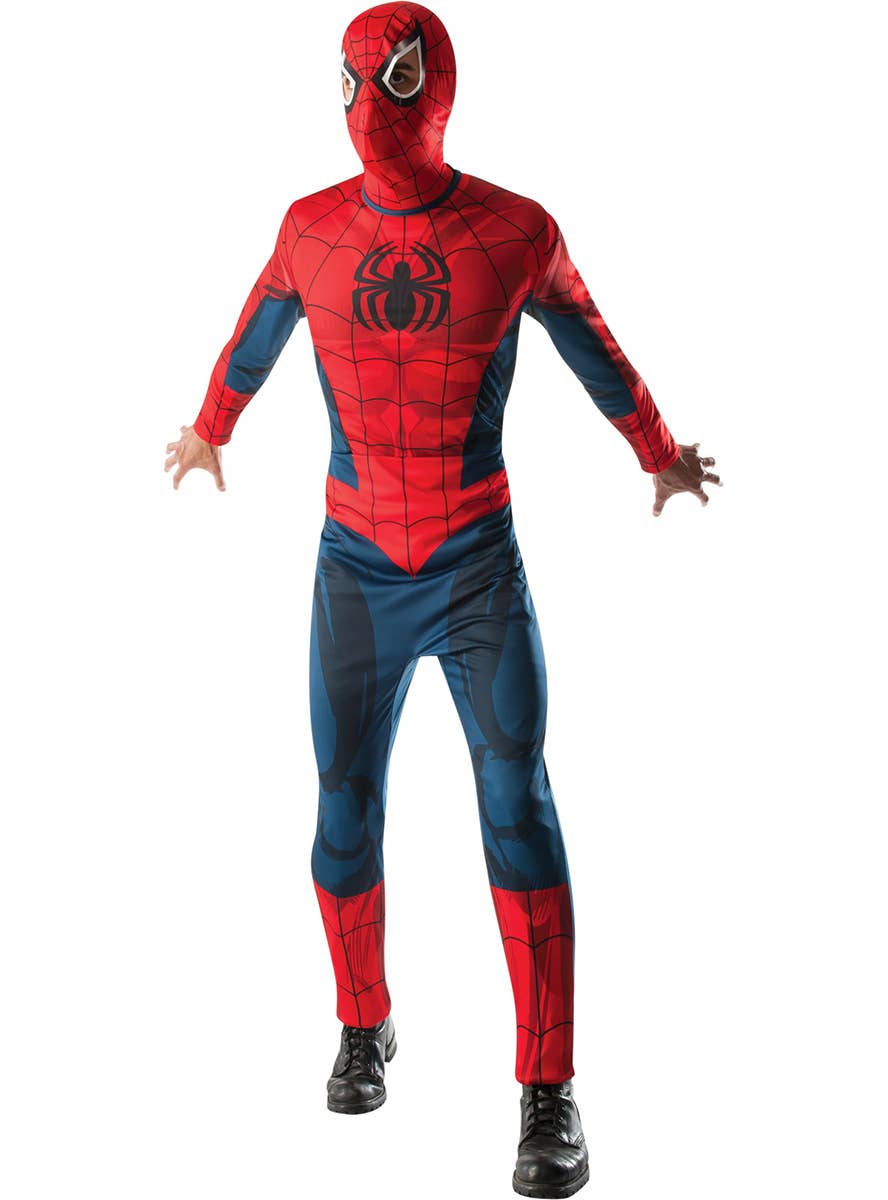 Mens Classic Spiderman Fancy Dress Costume