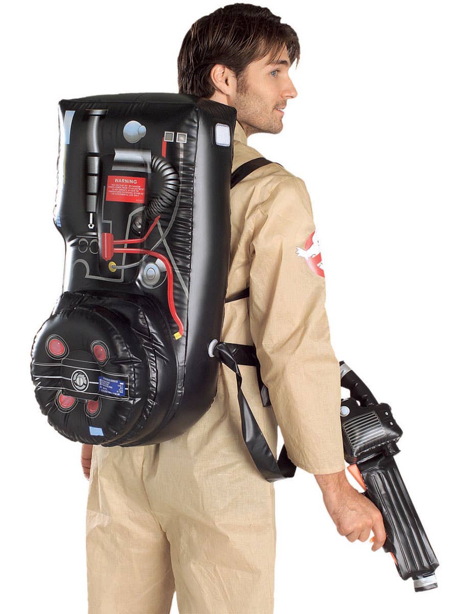 Deluxe Ghostbusters Movie Costume for Men - Back Image