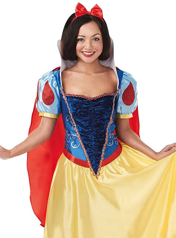 Snow White Costume Disney Princess Dress Up Adults Womens Deluxe