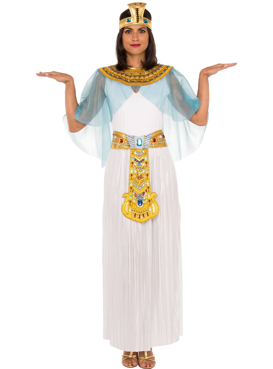 Deluxe Egyptian Queen Cleopatra Women's Dress Up Costume - Main Image 