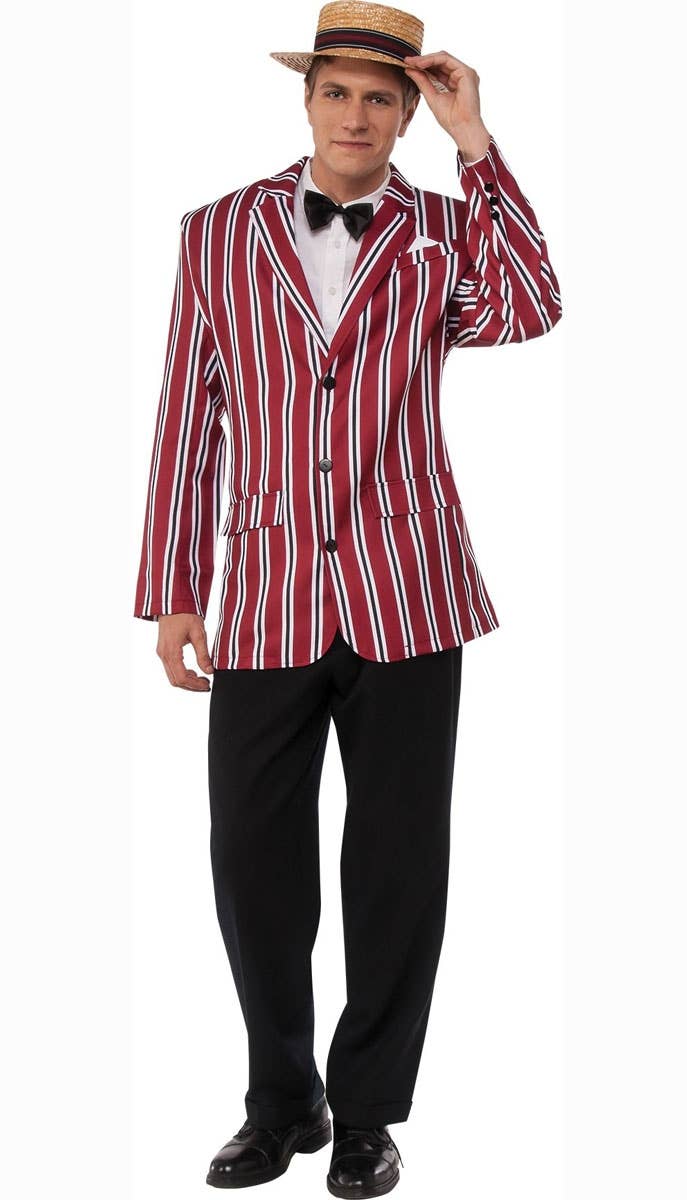1920's Barber Shop Men's Fancy Dress Costume Main Image