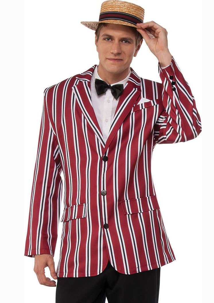 1920's Barber Shop Men's Fancy Dress Costume Close Image