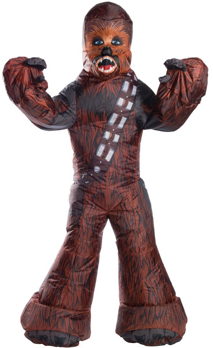 Adult Inflatable Chewbacca Star Wars Wookie Costume Main Image