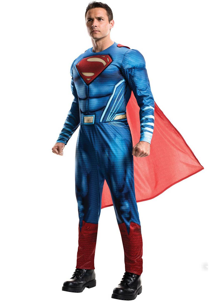 Superman Justice League Men's DC Comics Movie Superhero Costume Main Image