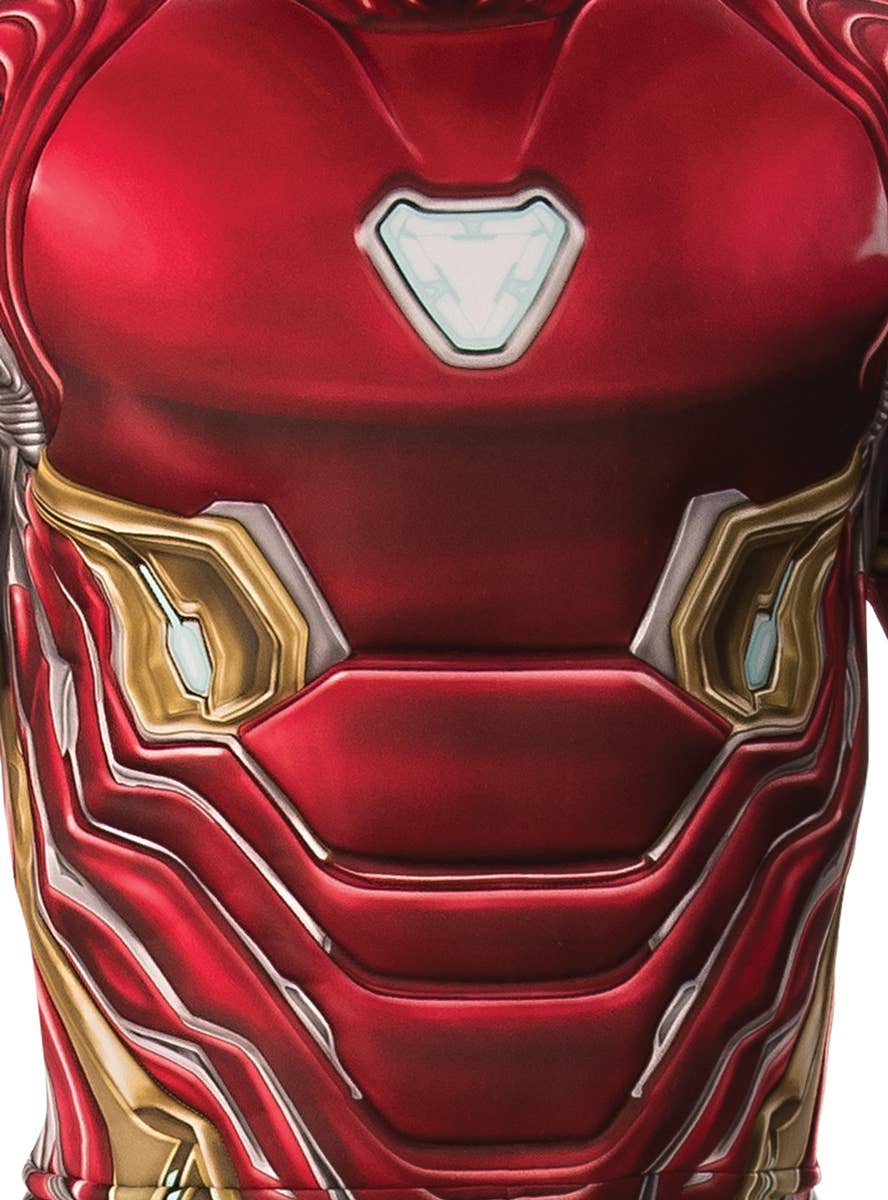 Mens Iron Man Avengers Infinity War Movie Teachers Book Wee Fancy Dress Costume Close Image 2