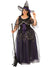 Women's Midnight Witch Plus Size Halloween Costume Main Image