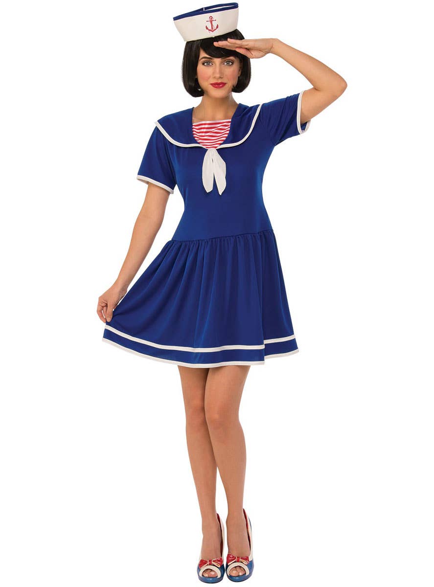 sailor dress for woman Womens Blue Sailor Costume