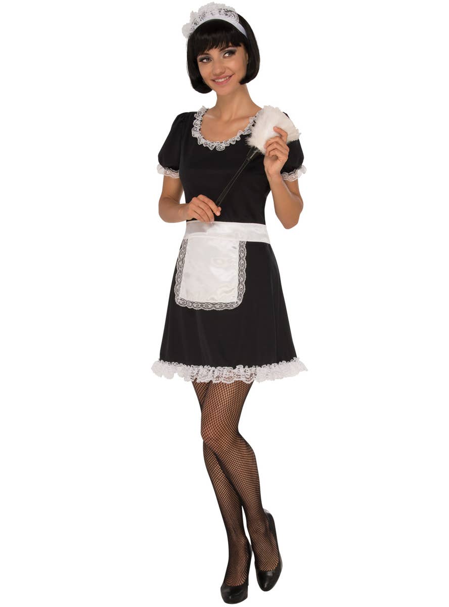 Womens French Maid Costume | Black & White Sexy Maid Costume Womens French Maid Costume | Black & White Sexy Maid Costume