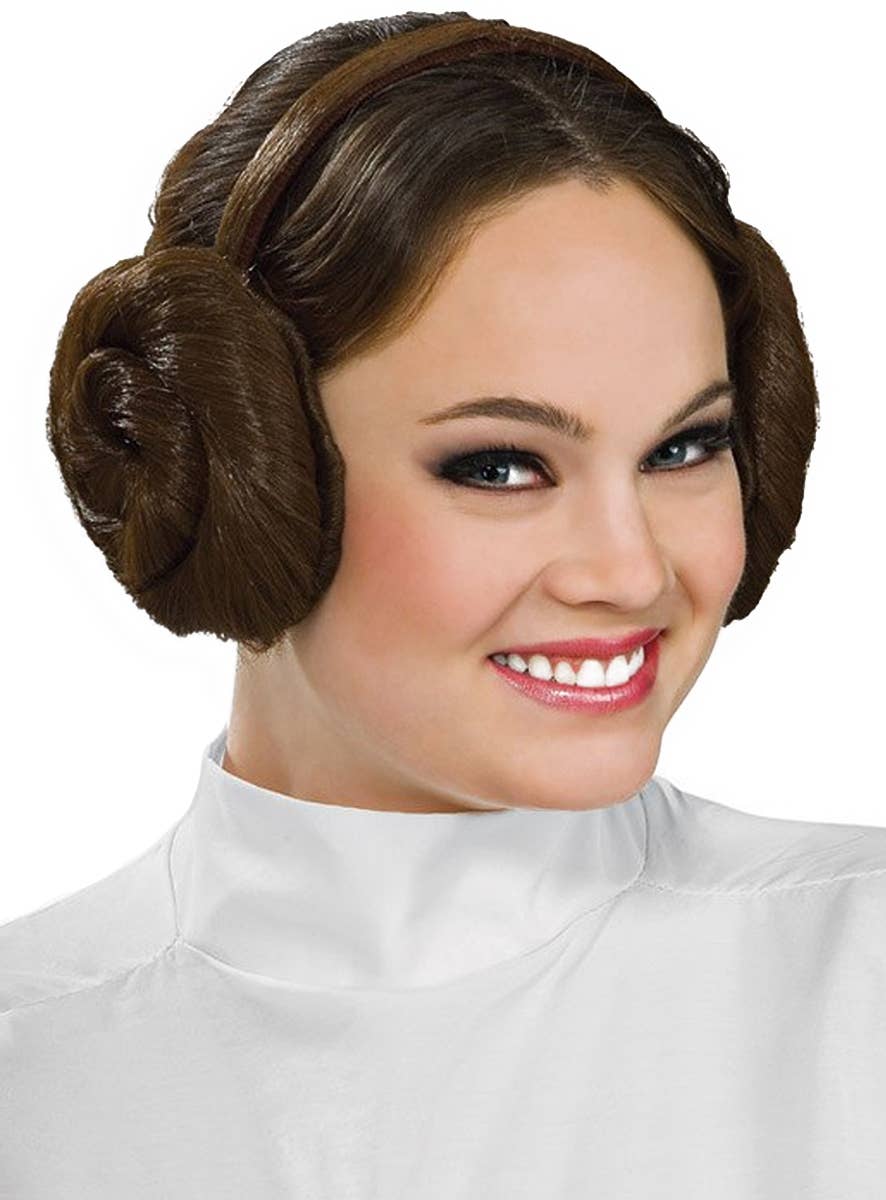 Princess Leia Headband With Side Buns 