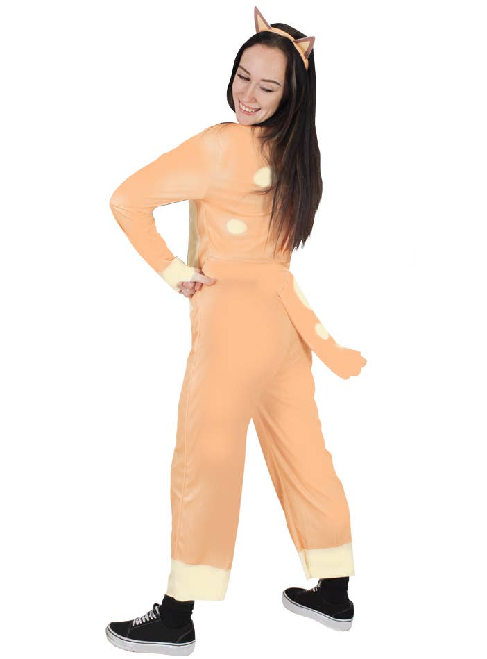Women's Deluxe Licensed Bluey Chilli Costume - Back Image