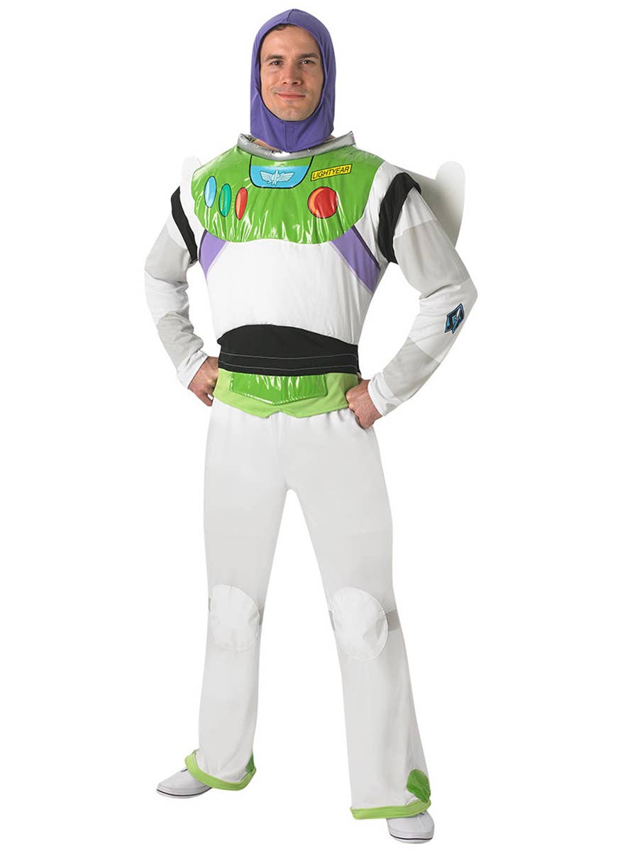 Adult's Toy Story Buzz Light Year Fancy Dress Costume Front View