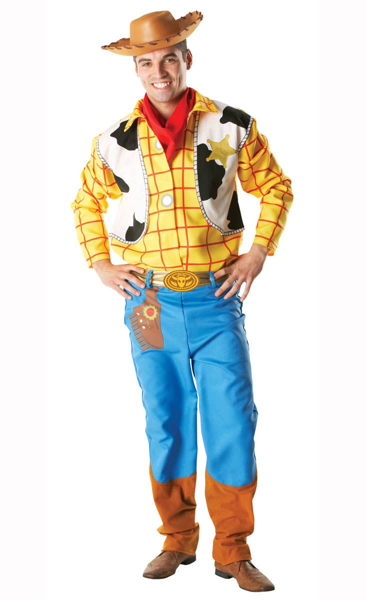 Men's Woody Toy Story Fancy Dress Costume Main Image