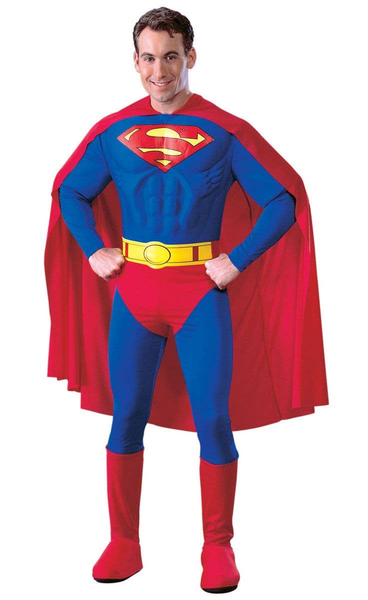 Muscle Chest Men's Officially Licensed Superman Costume