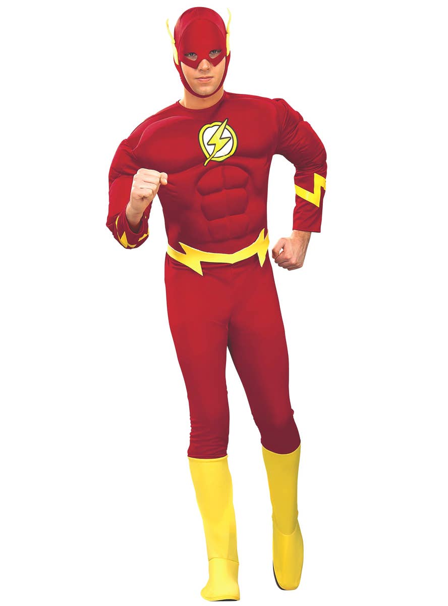 The Flash Adults Dress Up Costume - Main Image