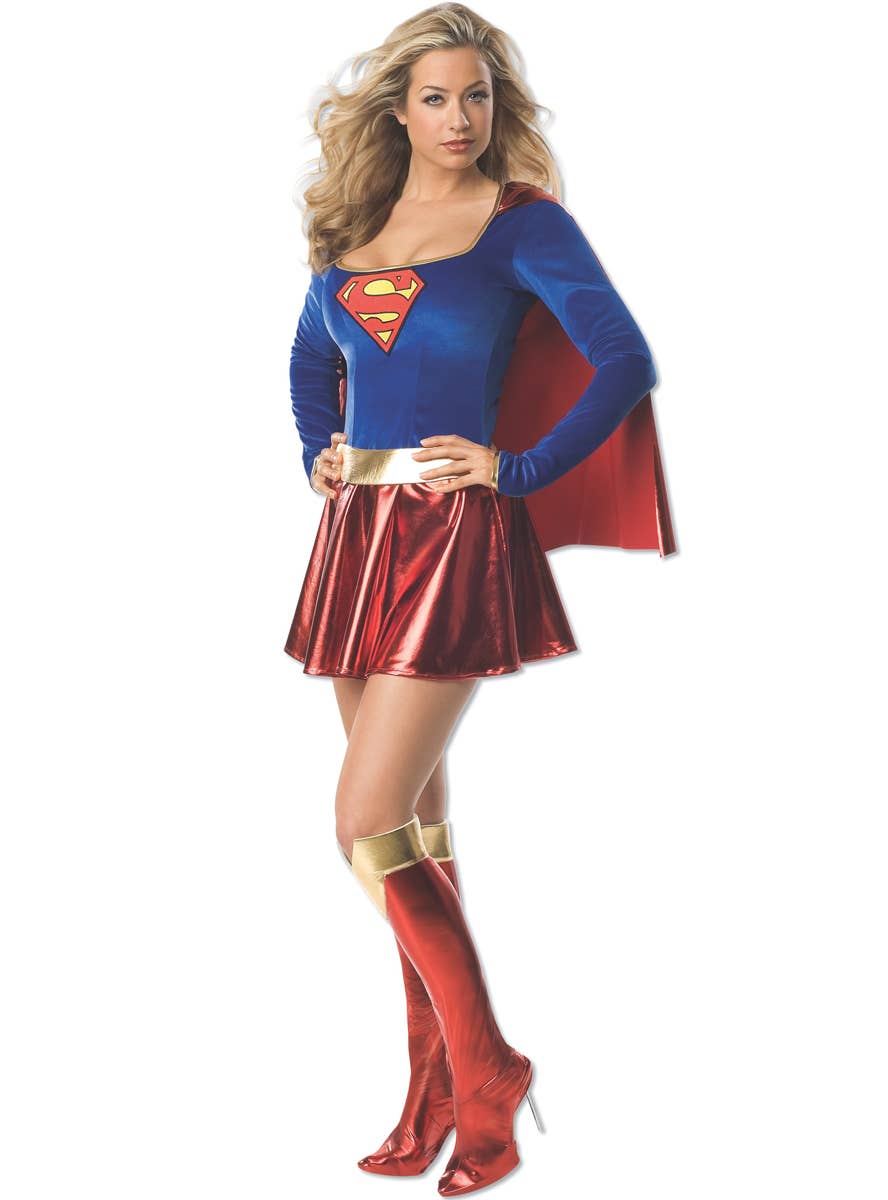 DC Superhero Supergirl Sexy Women's Costume Main Image
