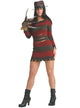 Miss Krueger Women's Movie Character Halloween Costume  Fancy Dress Front Image