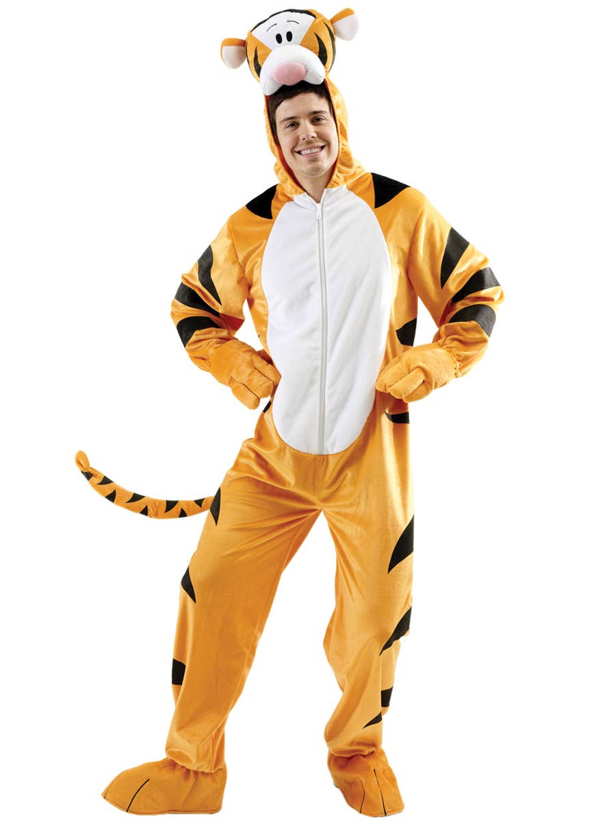 Tigger Winnie The Pooh Character Fancy Dress Onesie Costume - Main Image