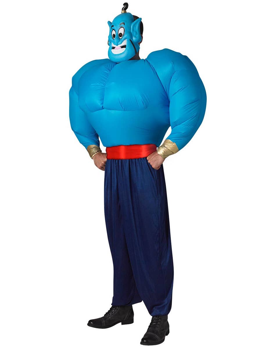 Aladdin Mens Inflatable Genie Movie Costumes - Main Image