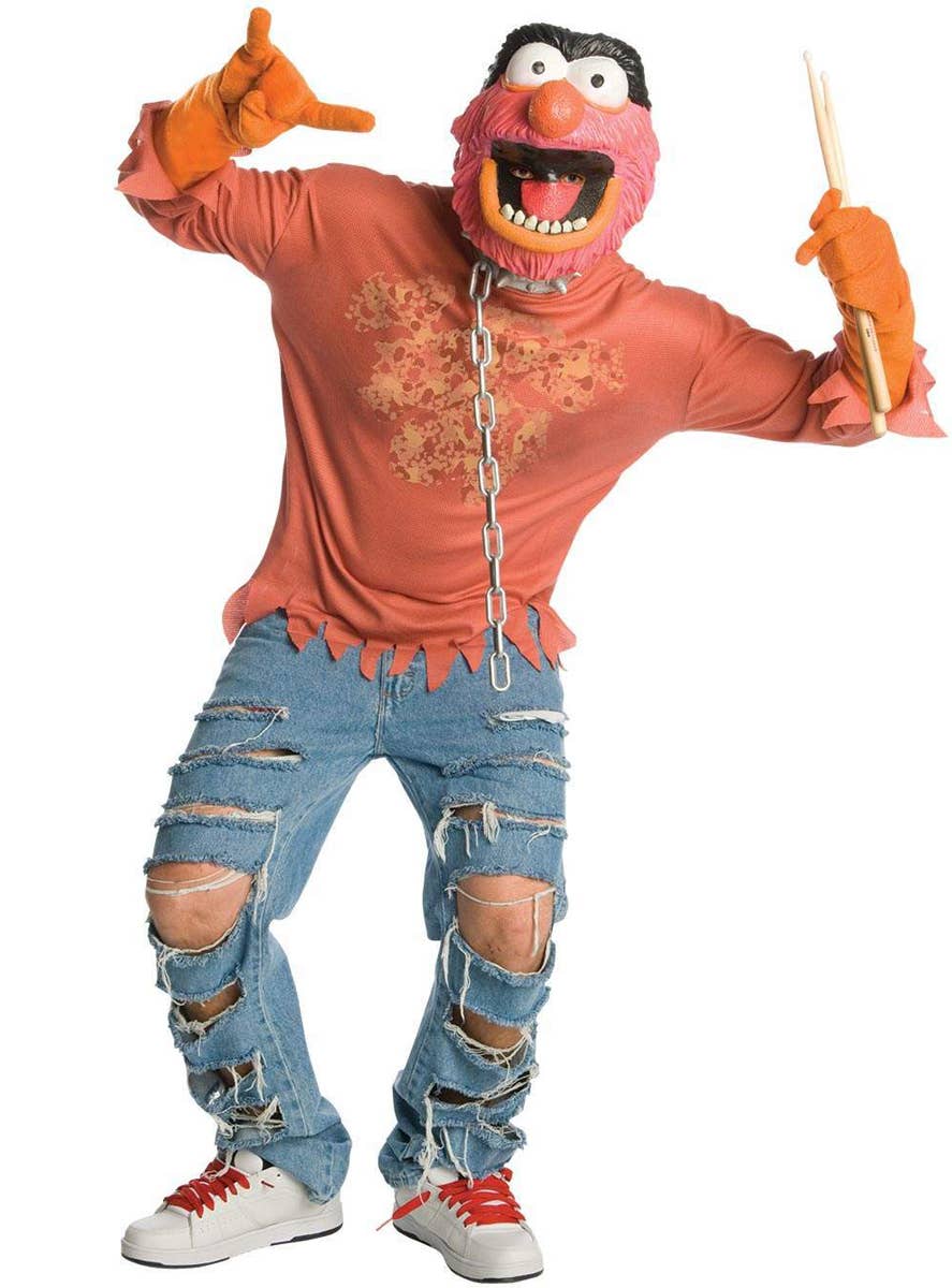 The Animal Mens Muppets Costume