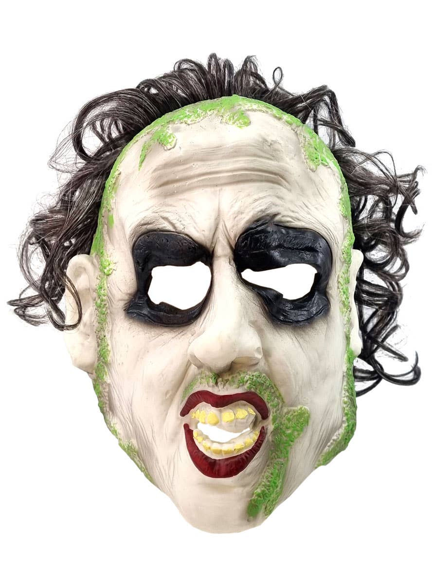 Image of Beetlejuice Rubber Latex Halloween Costume Mask - Front View