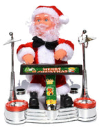 Santa Playing Piano Tabletop Christmas Decoration - Main Image