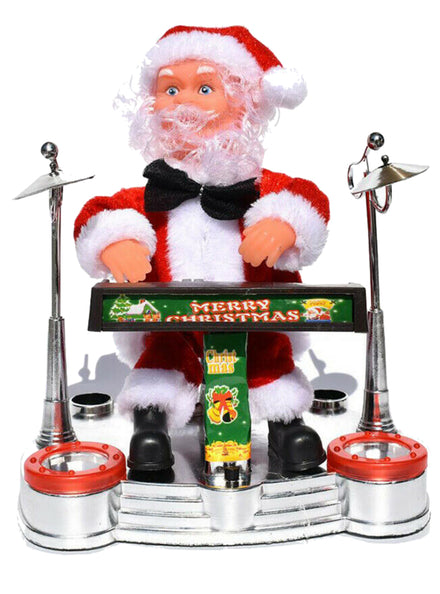 Santa Playing Piano Tabletop Christmas Decoration - Main Image